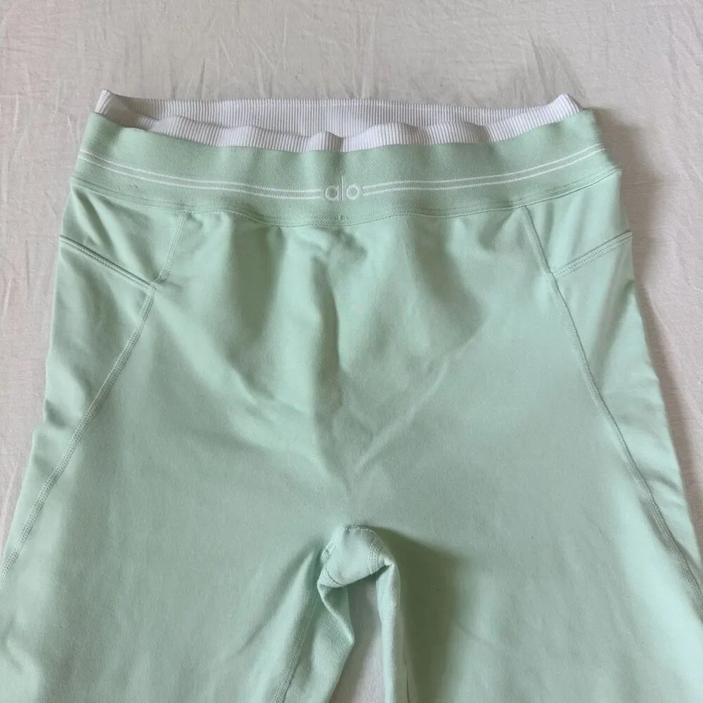 Alo Yoga Airbrush High Waist 7/8 Better Together Legging Spearmint Green